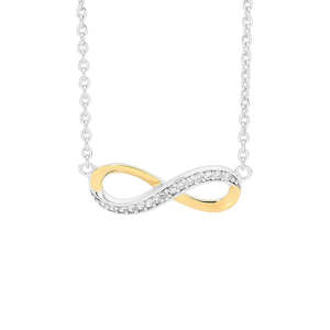 Ellani Infinity Gold Necklace