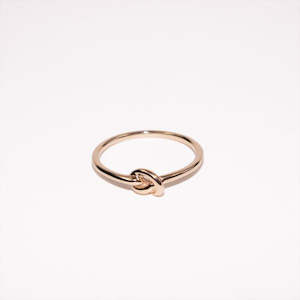 Jewellery manufacturing: 9ct Yellow Gold Knot Ring