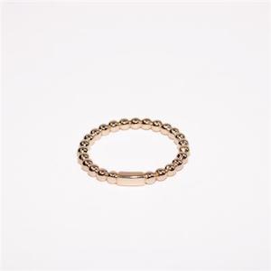 9ct Yellow Gold Bubble Ring with Resize Bar