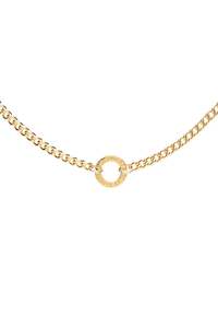 Stolen Girlfriend 18ct Yellow Gold Plated Halo Necklace