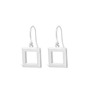 Jewellery manufacturing: Liberte Silver Hook Earrings