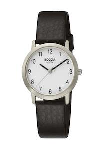 Boccia Unisex Large Dial Watch