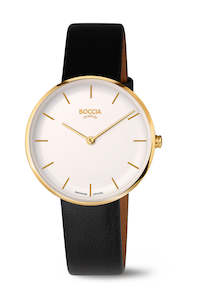 Boccia Ladies Gold-toned Watch