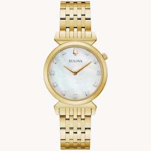 Bulova Women's Regatta Classic Watch Yellow Gold