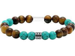 Jewellery manufacturing: Rochet Zen Green Turquoise Bracelet