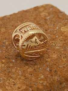 Jewellery manufacturing: Wanaka Tree Gold Charm