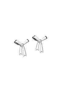 Karen Walker Bow Silver Studs