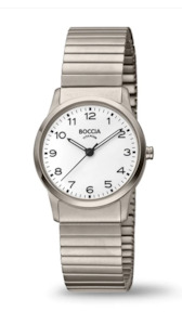 Boccia Titanium Stretch Strap Watch