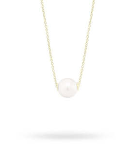 Pearls 9ct Yellow Gold Fresh Water Pearl Necklace