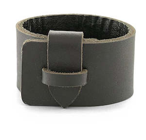 Ede & Addison Black Buckle Cuff