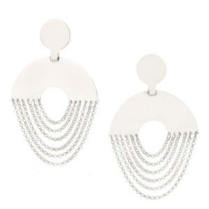 Ede & Addison Sterling Silver Allure Earrings