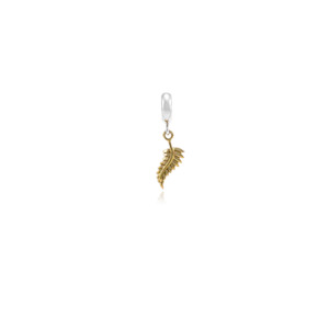 Evolve Aotearoa Fern - Gold & Silver Charm