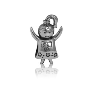 Jewellery manufacturing: Evolve Treasured Girl Charm