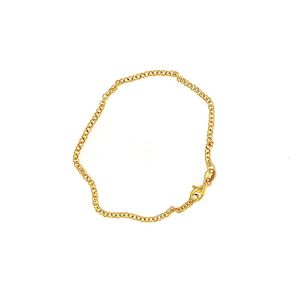 Jewellery manufacturing: 9ct Yellow Gold Fine Belcher Bracelet