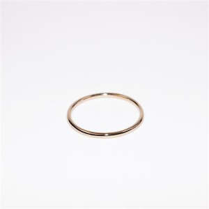 Jewellery manufacturing: 9ct Yellow Gold 1.2mm plain band