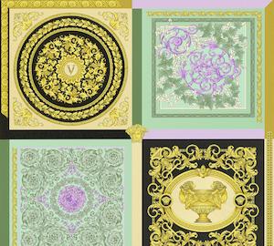 VERSACE V Wallpaper Pattern No 38704-1