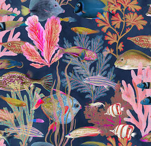 Wallpaper manufacturing: DESIGNER COLLECTIVE Pattern No 66132 by Katherine Quinn Illustration