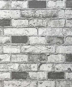 ASPIRING Wallpaper Pattern No 66003 (Grey Brick)