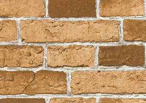 ASPIRING Wallpaper Pattern No 66001 (Orange Brick)