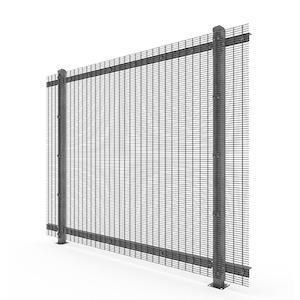 Fence construction - except agricultural: 358 Double Vertical Anti-Scale Mesh