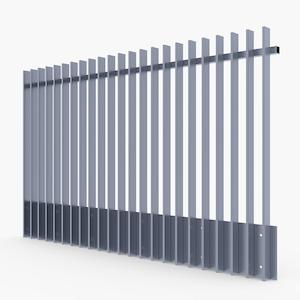 Finns Vertically Finned Balustrade Panel