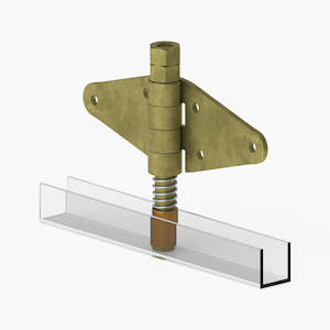 Hercules Sliding Door Double Hinge Roller Guide