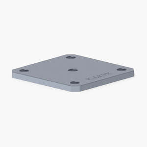 Square Aluminium Flange