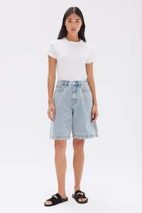 Relaxed Denim Short