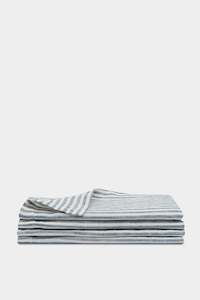 Linen Napkins Ocean Stripe