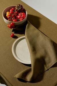 Linen Napkins Olive