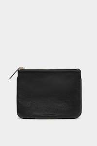 Clothing: Leather Zip Pouch