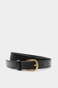 Clothing: Womens Slim Leather Belt