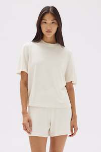 Clothing: June Silk Knit Tee