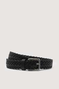 Clothing: Mens Braided Leather Belt