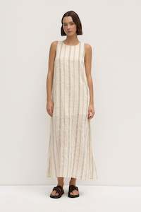 Milos Stripe Maxi Dress