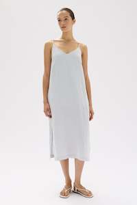 Clothing: Vallory Linen Slip Dress