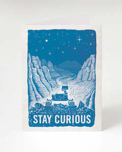 Cognitive Surplus: Stay Curious Greeting Card