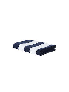 Città Stripe Beach Towel Navy