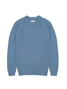 Chunky Knit Crew - Blue