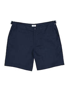 Essential Linen Short - Navy