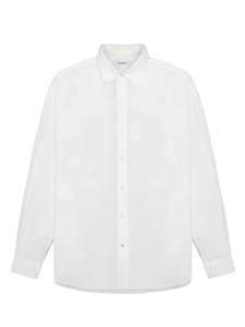 Poplin Button Down Shirt - Bright White