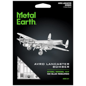 METAL EARTH MODEL AVRO LANCASTER BOMBER