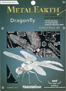 Metal Earth Model Dragonfly