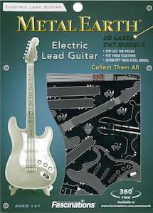 Metal Earth Model Electric Lead Guitar