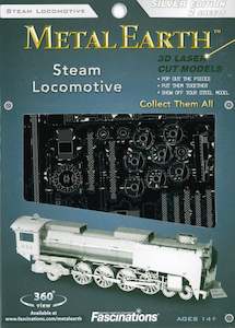 METAL EARTH MODEL STEAM LOCOMOTIVE