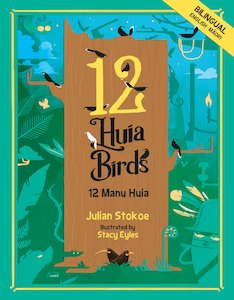 12 Huia Birds /12 Manu Huia