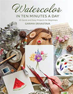 Books: WATERCOLOR IN 10 MINUTES A DAY