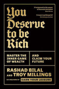 Books: YOU DESERVE TO BE RICH