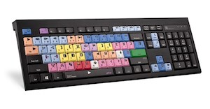 LogicKeyboards Media Composer Keyboard – Mac ASTRA Version 2 Backlit Keyboard