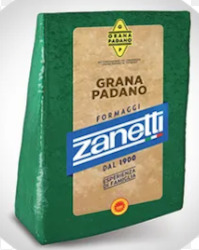 Grocery: Zanetti Parmesan Grana Padano 1- 1.2kg